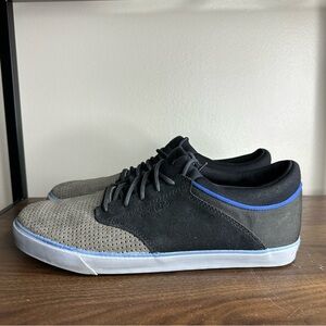 Keen GHI Suede Gray & Black Lace Up Sneakers Sz 12 Mens